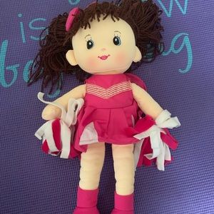 3 pc Cheerleader, Jasmine, and Bunny Plushes